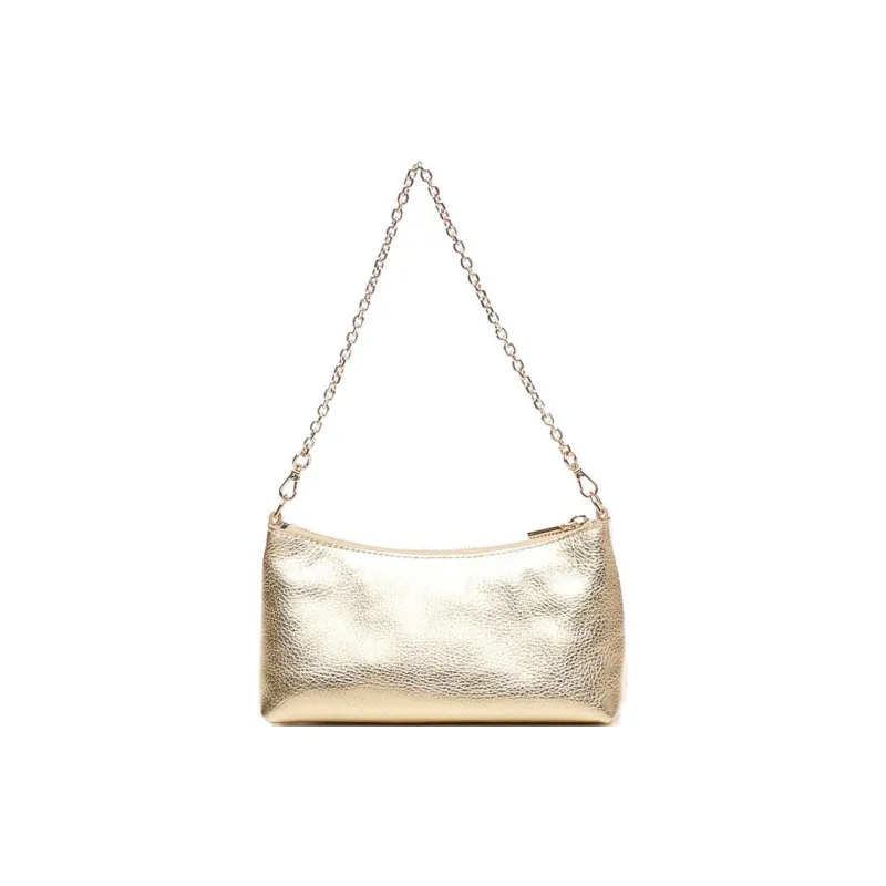 COCCINELLE Aura Logo Printed Chain Linked Shoulder Bag-2