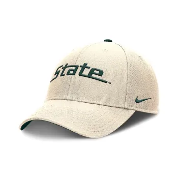 Nike Michigan State Spartans Primetime Rise Men's Nike College Adjustable Hat