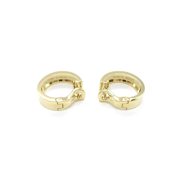 CARTIER 18K Gold Earrings Women's Gold-3
