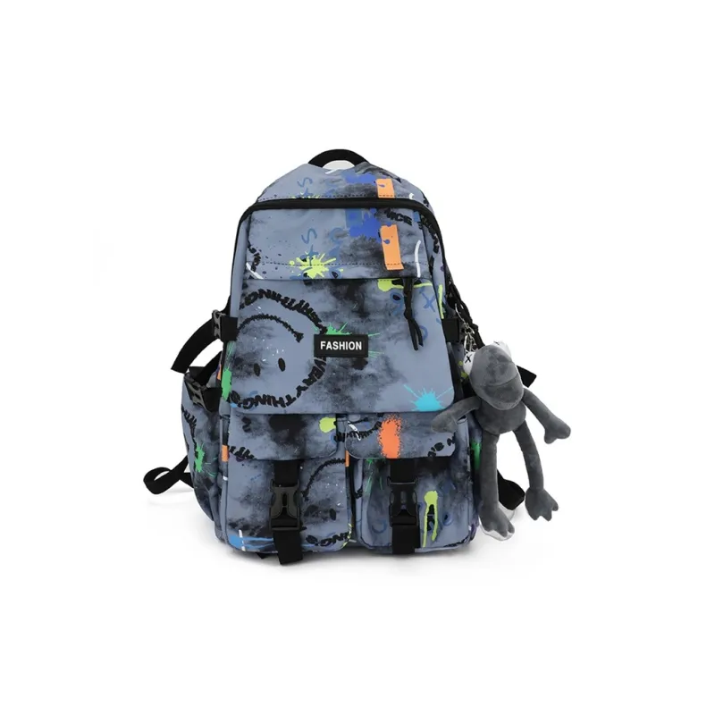 URBAN FOREST Nylon Backpack Unisex Multicolor-2