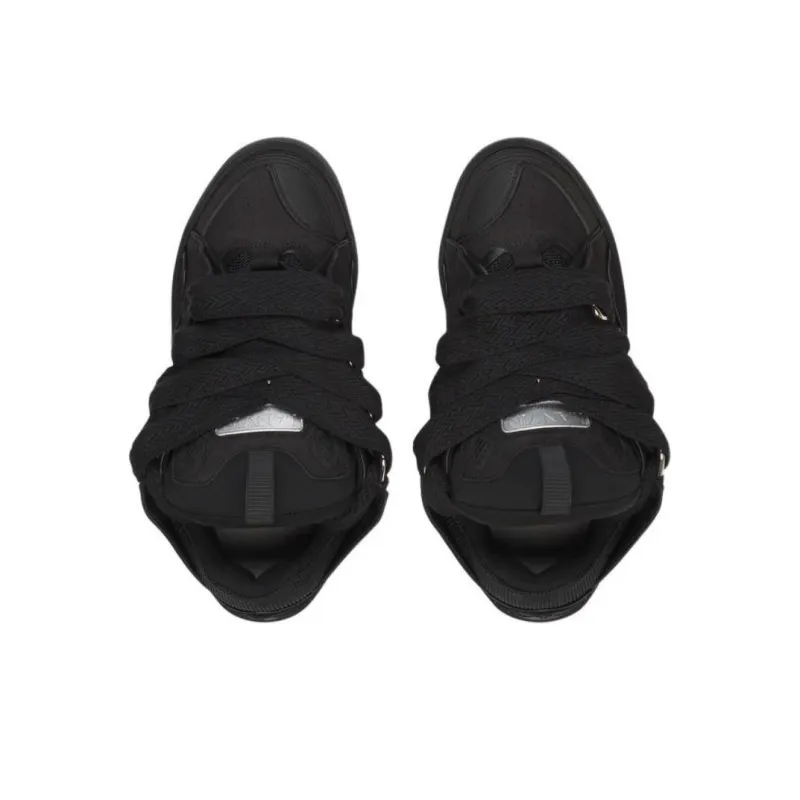 Lanvin Curb Low Top Skateboard Shoes Unisex Black-3