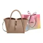 Apricot with Charm-Shopping Bag