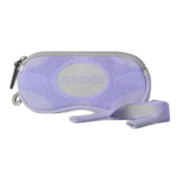 GUCCI Fabric Storage Bag Men's Light Purple