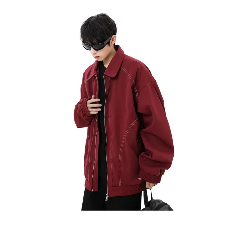 Trendy Brand Loose Fit Urban Techwear Stylish Workwear Casual Jackets & Coats Unisex-20