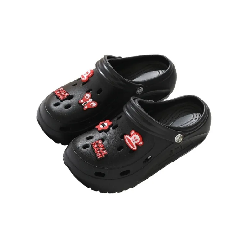 PAUL FRANK Comfortable Slip Resistant And Abrasion Resistant Slippers Unisex Couple's Gray-7