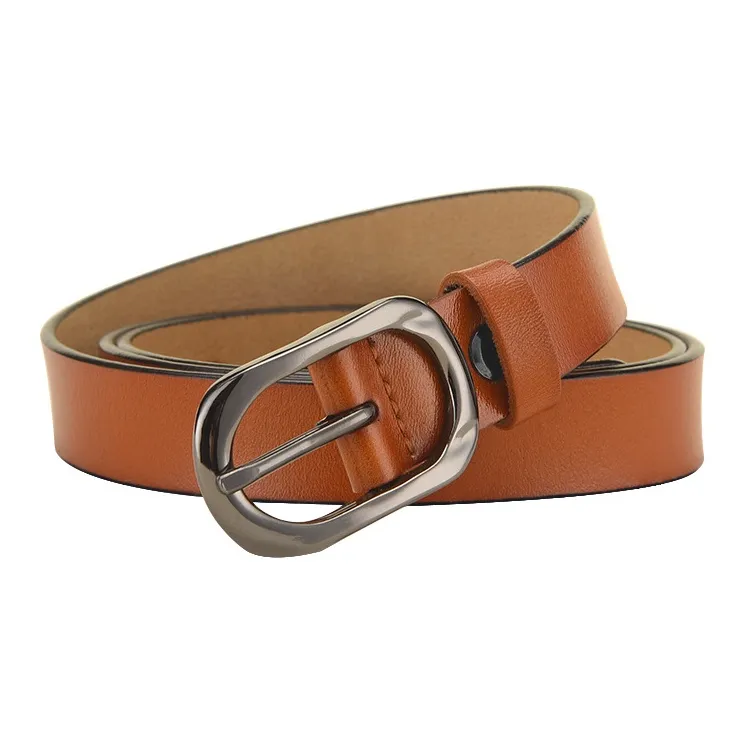 Yamaichi Maru Cow Leather Leather Belts Women's 2.5 Cm-1