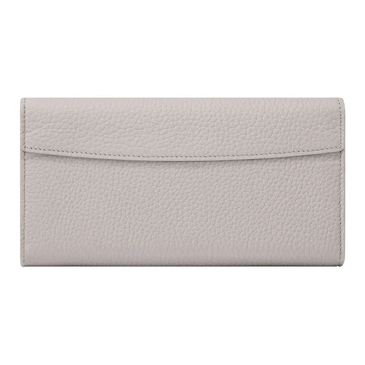 LOUIS VUITTON Capucines Cow Leather Wallet Women's Bloom Gray-2