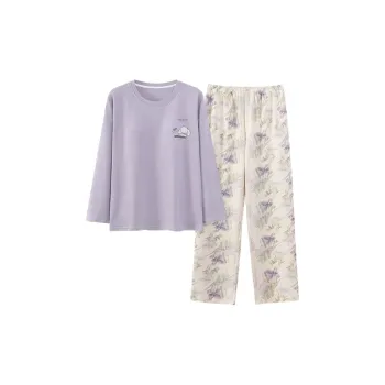 XISHE Pajama Set Women's Light Purple