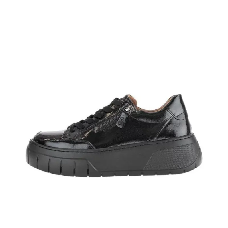 Gabor Fashion Low Top Casual Shoes Women's Black-0