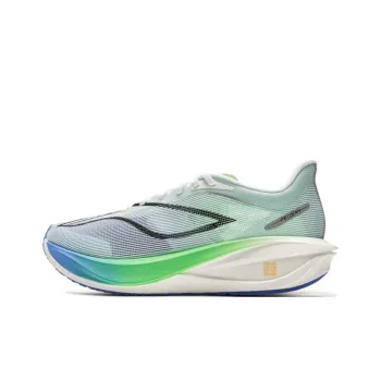 LINING Flyer 5 Challenger Running Shoes Men Low Top Standard White/Empty Blue