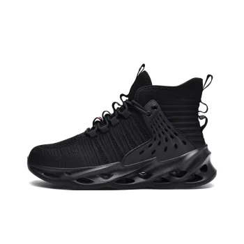 JANECO Anti Slip Wear Resistant Mid Top Outdoor Shoes Unisex