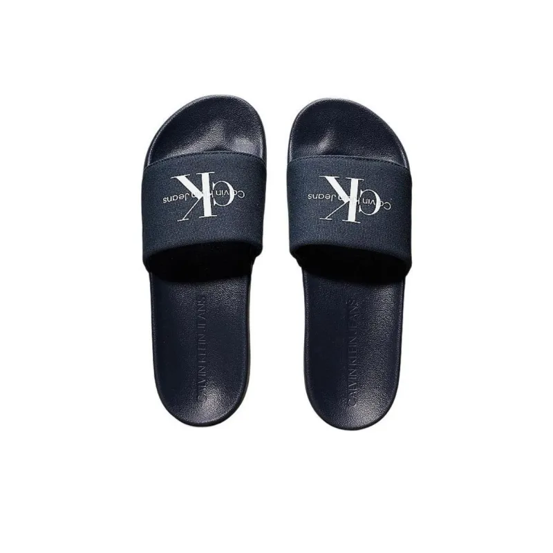CKJ CALVIN KLEIN JEANS Slide Slippers Men's Blue-3