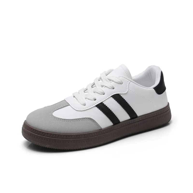 Strongman Skateboard Shoes Women's Black White-5