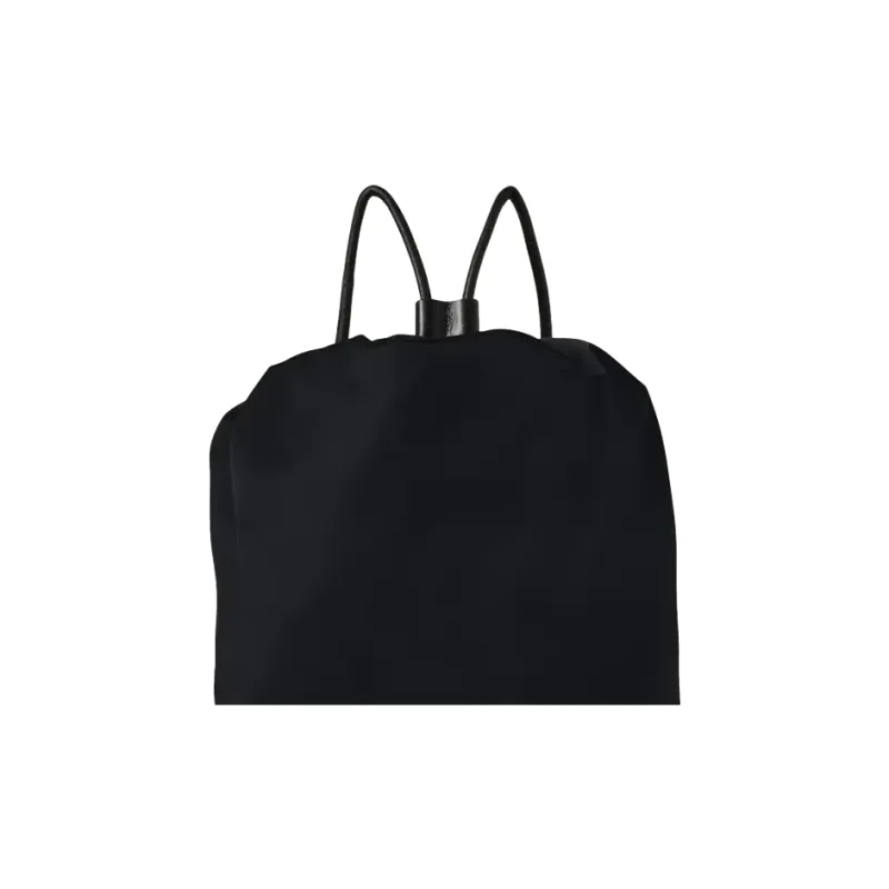 THE ROW Polyamide With Polyester Cotton Blend Backpack Unisex Black-3