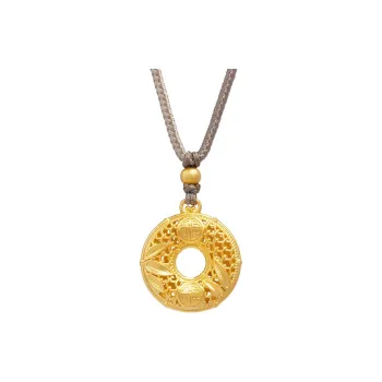 JITAIXIANG S999 Fine Silver Necklaces Unisex