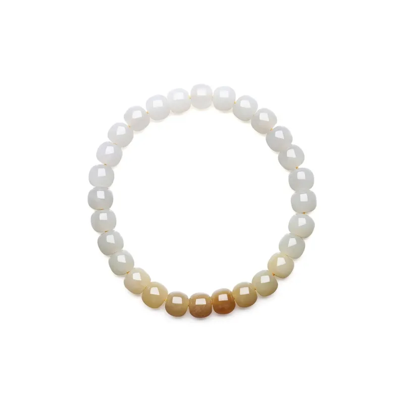 JINGUIFU Hetian Jade Bracelets Sugar Jade Women's-2