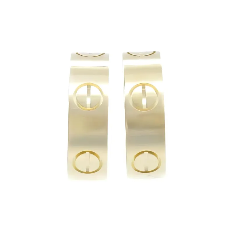 CARTIER 18K Gold Earrings Women's Gold-1