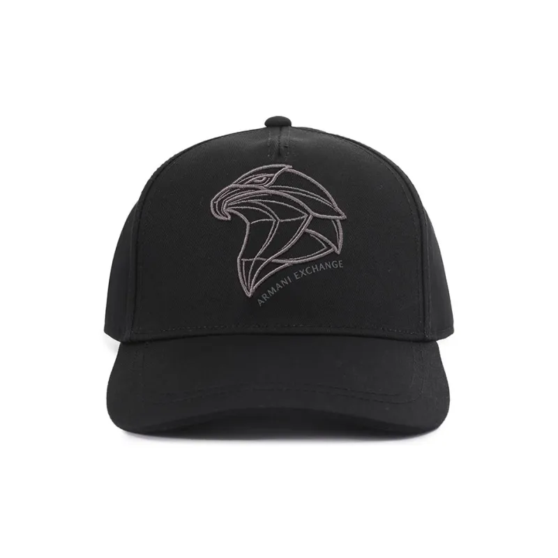 ARMANI EXCHANGEAE Cotton Baseball Caps Men's Black-2