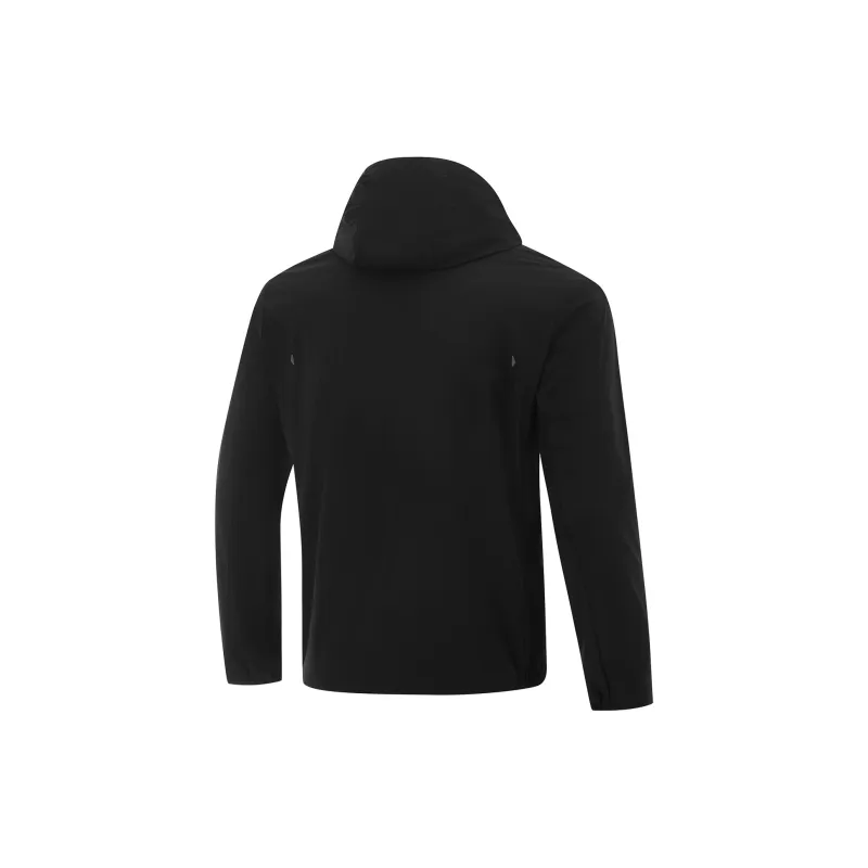 LiNing Running Collection Trench Coat Men's Black-1