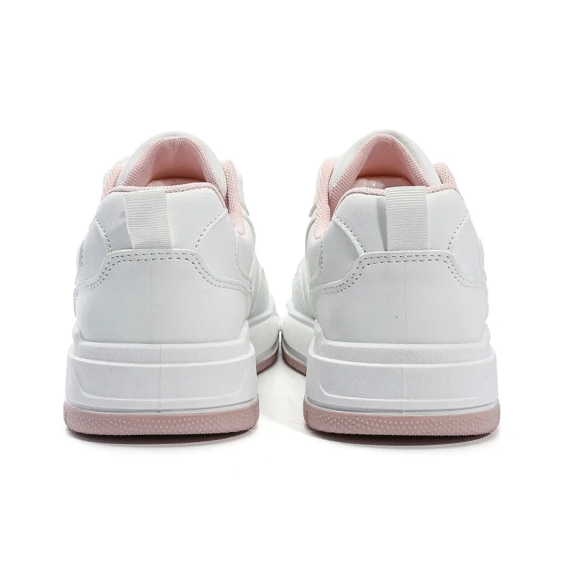 Dafu Leaps Forward Anti Slip And Wear Resistant Lightweight Low Top Skateboard Shoes Women's White-16
