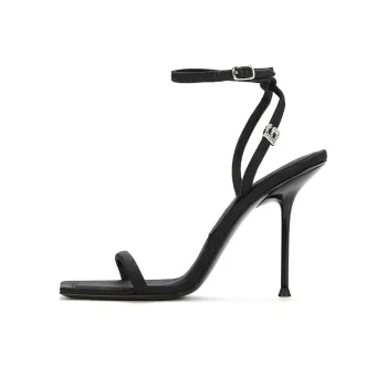 NTOZE Slim Heel High Heels Women's Black Gift Box Set