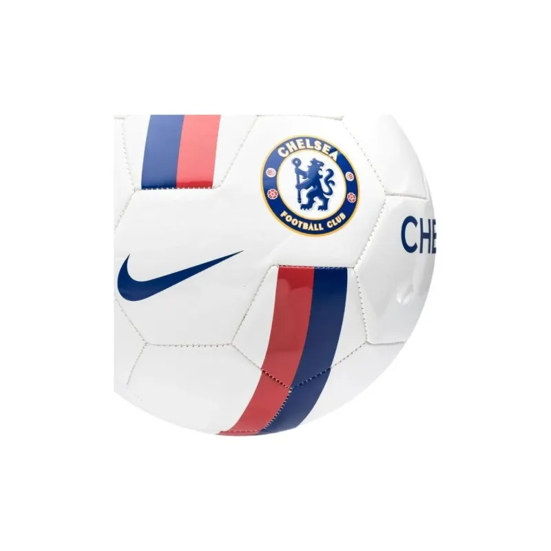 Nike Size 5 Soccer PU Unisex White Blue Red-2