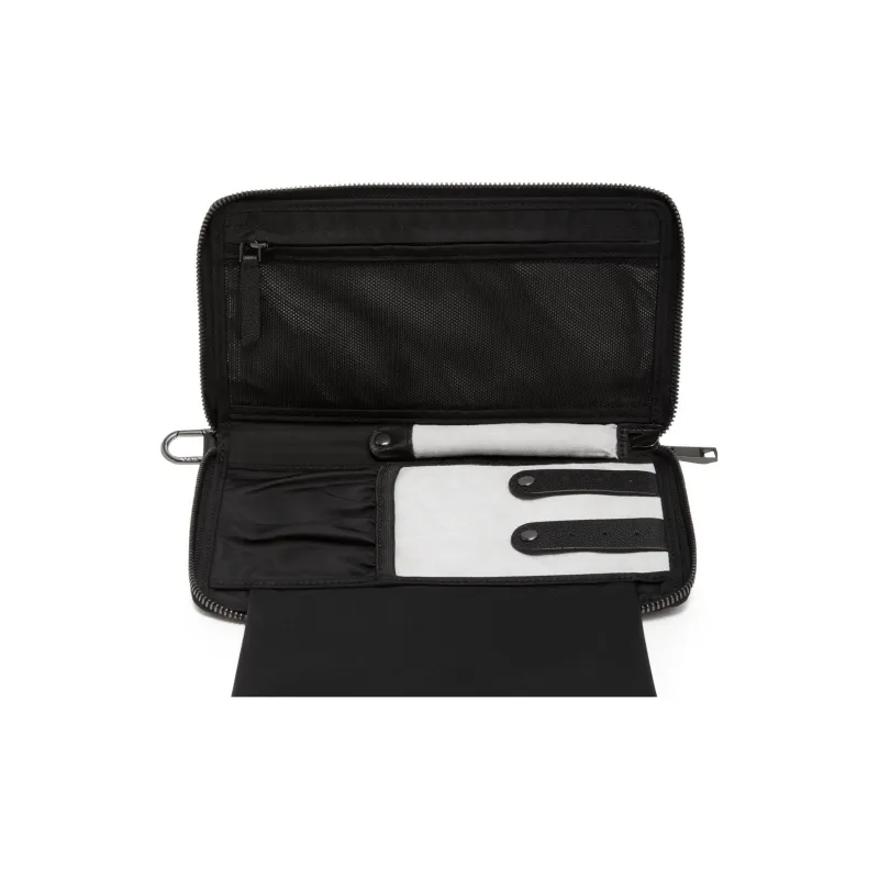 TUMI Voyageur Nylon Clutch Wallet Unisex Black-4