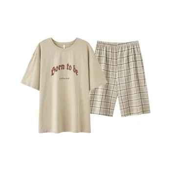 WANANNI Pajama Set Unisex Khaki