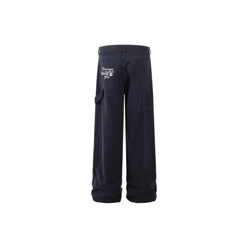 Vine Color Cargo Pants Unisex-1