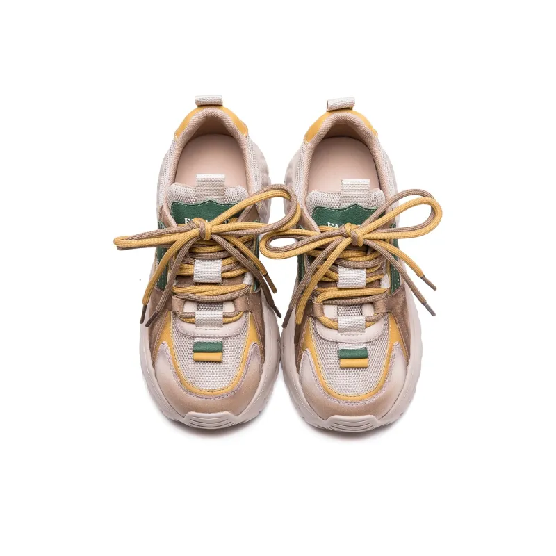 Jay Breathable Low-Top Chunky Sneakers Women's-7
