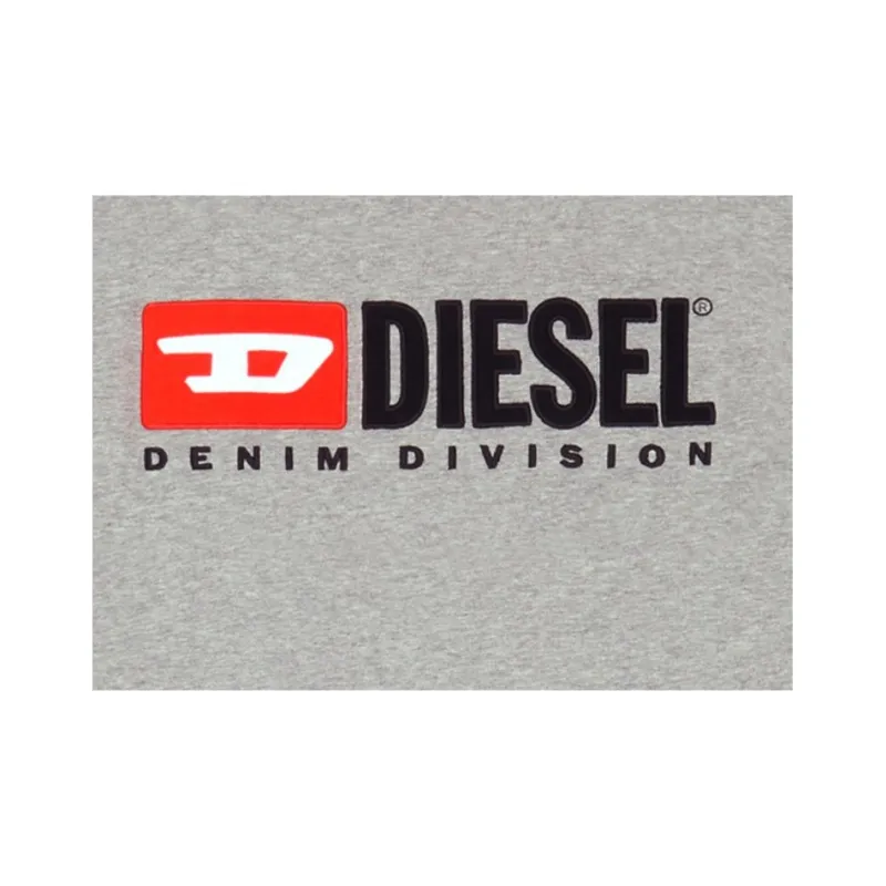 DIESEL Logo Detailed Crewneck T Shirt-4