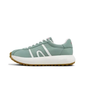CAMPER Slip Resistant Low Top Casual Shoes Women's Green White