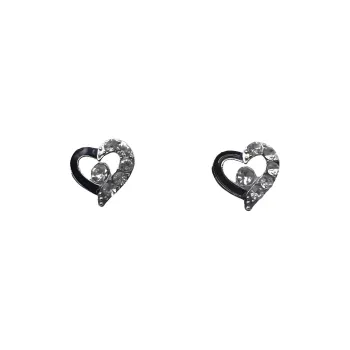 QIANFANGDAHUANGYE Zircon Stud Earrings Women's
