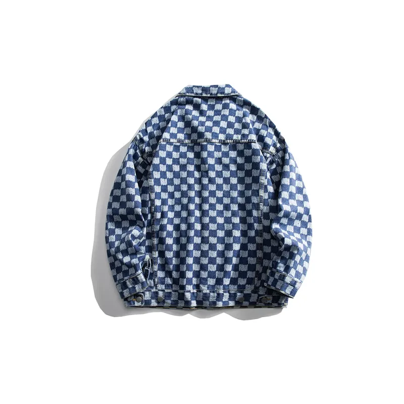 Ang2 Stu Denim Jackets Unisex-4