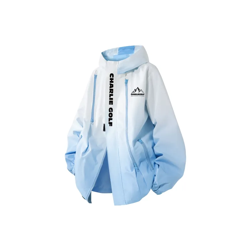 CHARLIE GOLF Water-Resistant Windproof Wear-Resistant Windbreaker Jacket Unisex-2