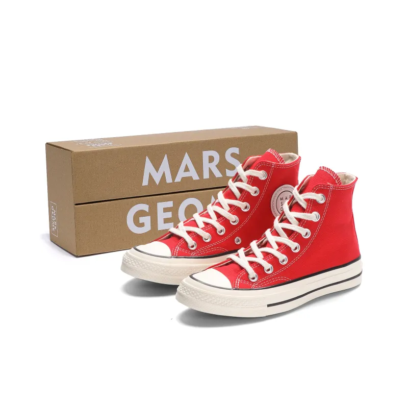 MARS*GEOME Non slip Lightweight High Top Canvas Shoes Women's-36