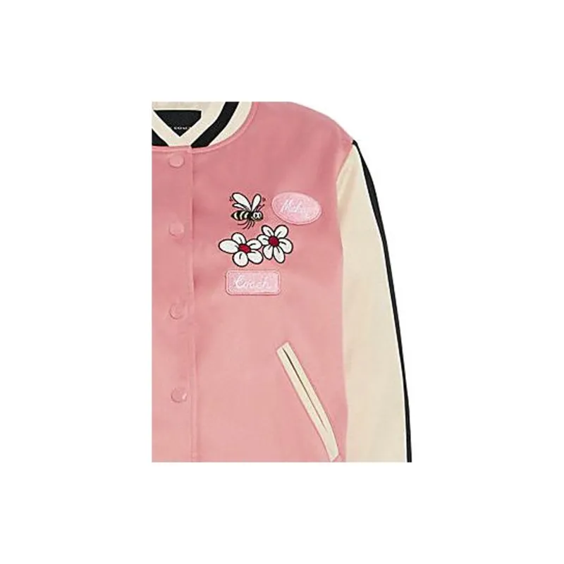 Disney X COACH Baseball Jerseys Women's Pink-4
