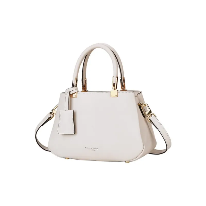 PIERRE CARDIN Cow Leather One Shoulder Handbag Regular Women's Brown/Ecru-3