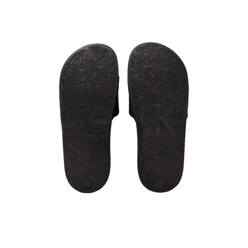 CKJ CALVIN KLEIN JEANS Slide Slippers Women's Black-5