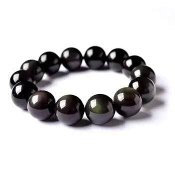 Asia Star Obsidian Bracelets Men's