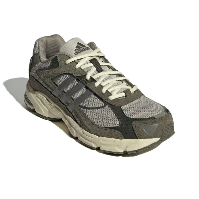 Adidas RESPONSE CL Anti Slip Wear Resistant Low Top Chunky Sneakers Unisex Gray Green-2