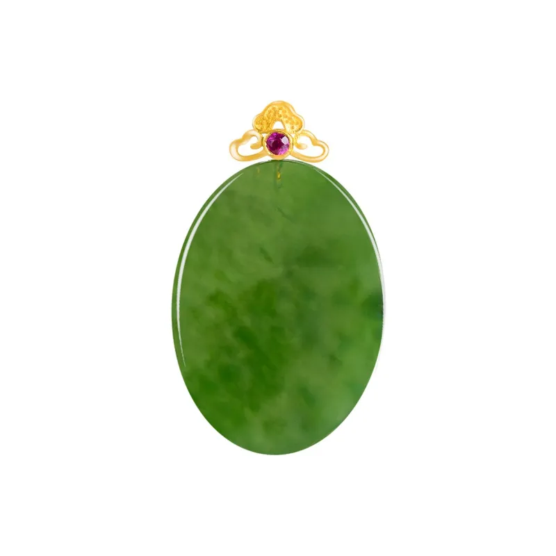 Royal Heaven's Choice Hetian Jade Pendants Jasper Women's-4