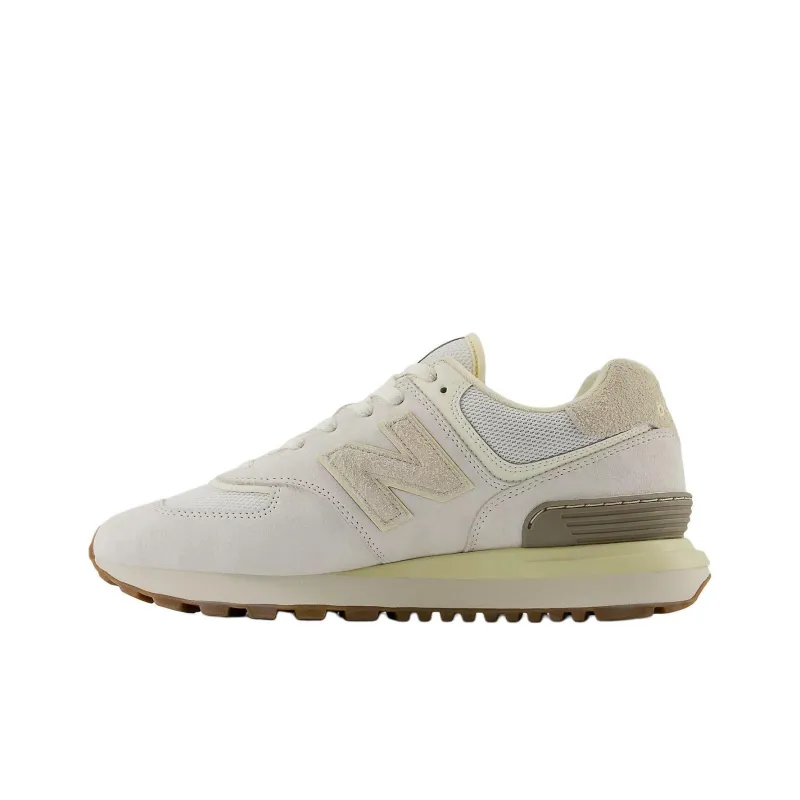 New Balance 574 Legacy Anti Slip Wear Resistant Low Top Casual Shoes Unisex Beige-1
