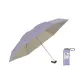 6-Rib Five-Fold Sun Umbrella-Purple