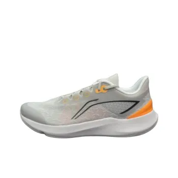 LiNing Sports Life Collection Anti Slip Wear Resistant Low Top Running Shoes Men's Gray