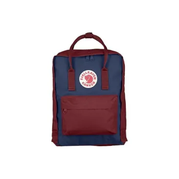 Fjallraven Kanken Polyvinyl Alcohol Fiber Backpack Regular Unisex Royal Blue & Cow Red