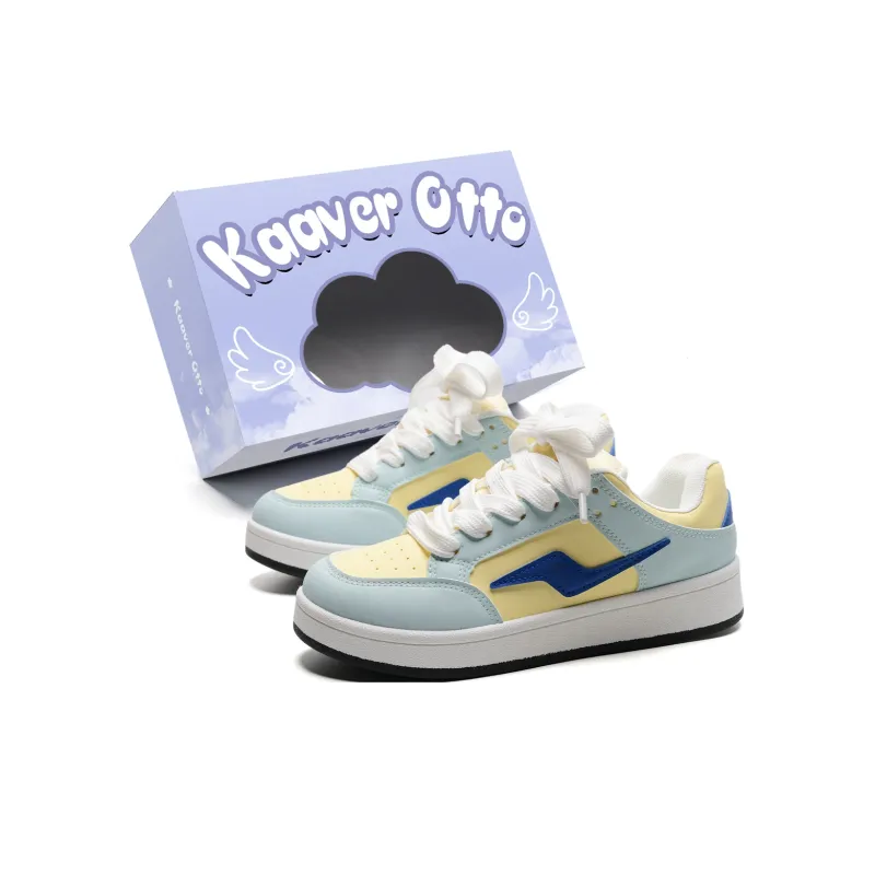 KAAVER OTTO Cushioned Wear-Resistant Breathable Low-Top Skateboard Shoes Women's-15