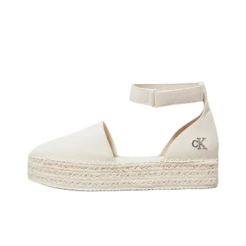 CKJ CALVIN KLEIN JEANS Espadrilles Women's White
