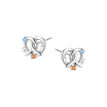 EAR PARTNER 925 Silver Needles Stud Earrings Women's