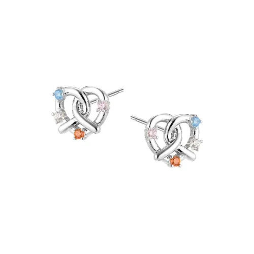 EAR PARTNER 925 Silver Needles Stud Earrings Women's
